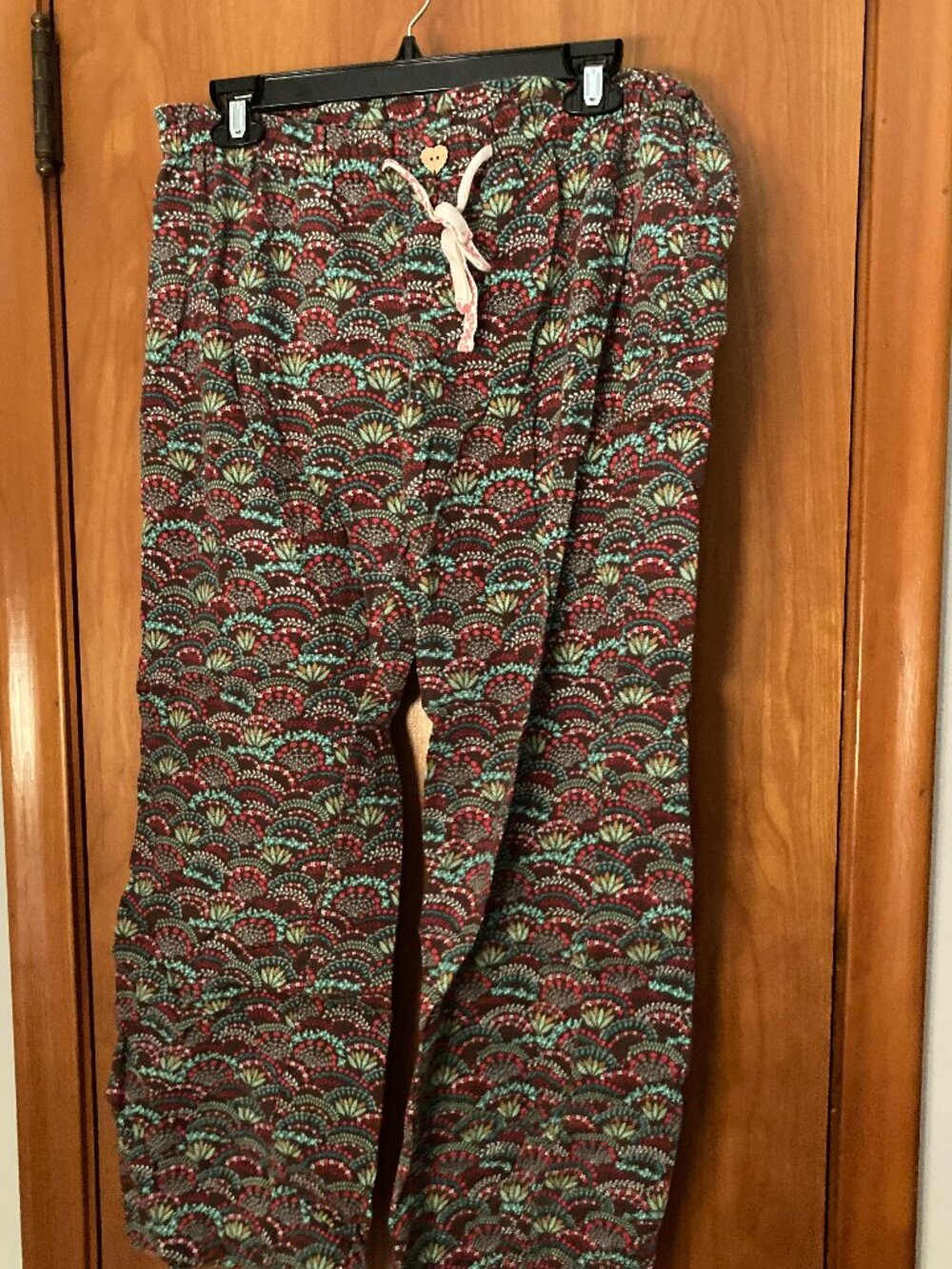 Old Navy lounge floral flannel pajama pants M